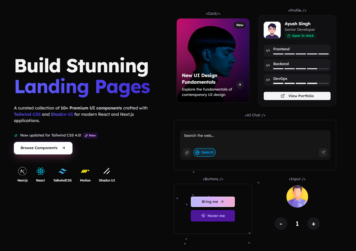 Snappy UI Docs screenshot